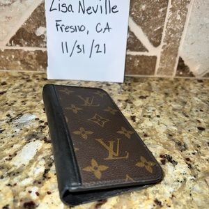Louis Vuitton iPhone XS/X  folio